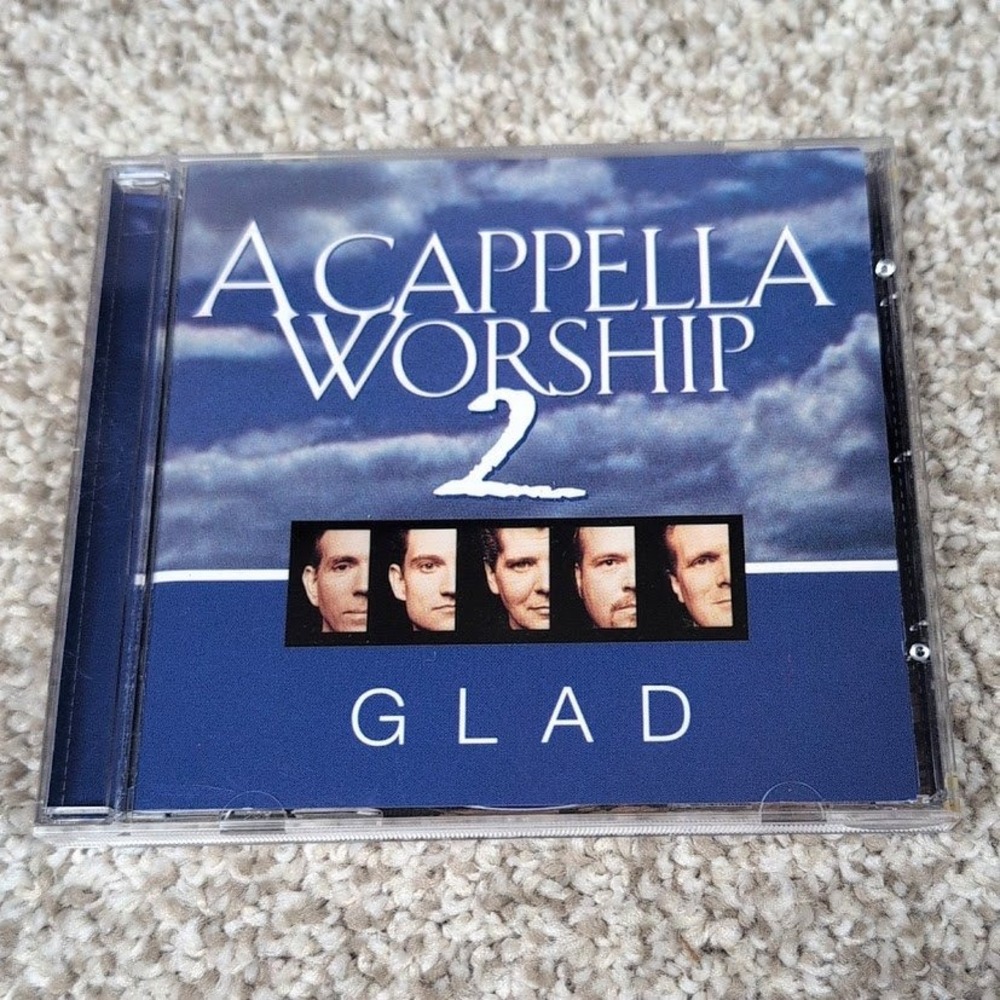 GLAD A Cappella Worship 2‎ CD Christian Music Album 1998